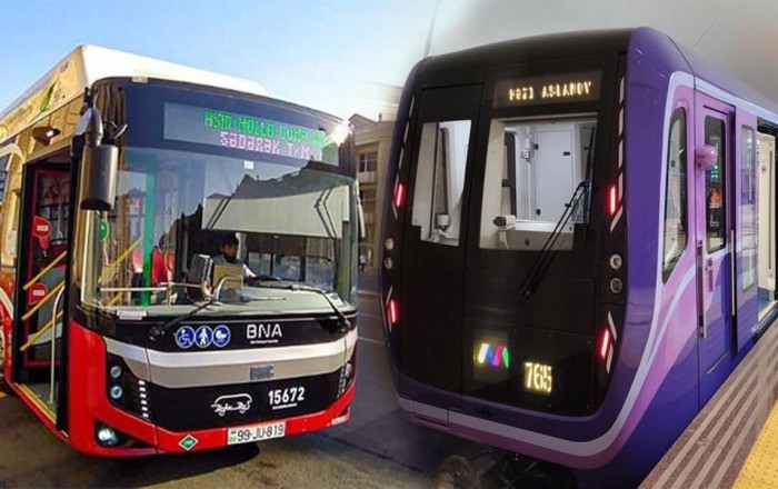 Bu şəxslər üçün avtobus və metro
