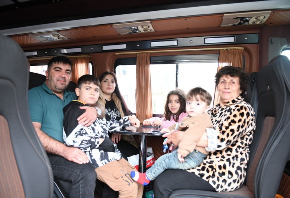 Azerbaijan transfers 32 more families to Shusha