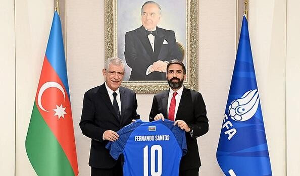 Rövşən Nəcəf Fernandu Santuşla görüşdü