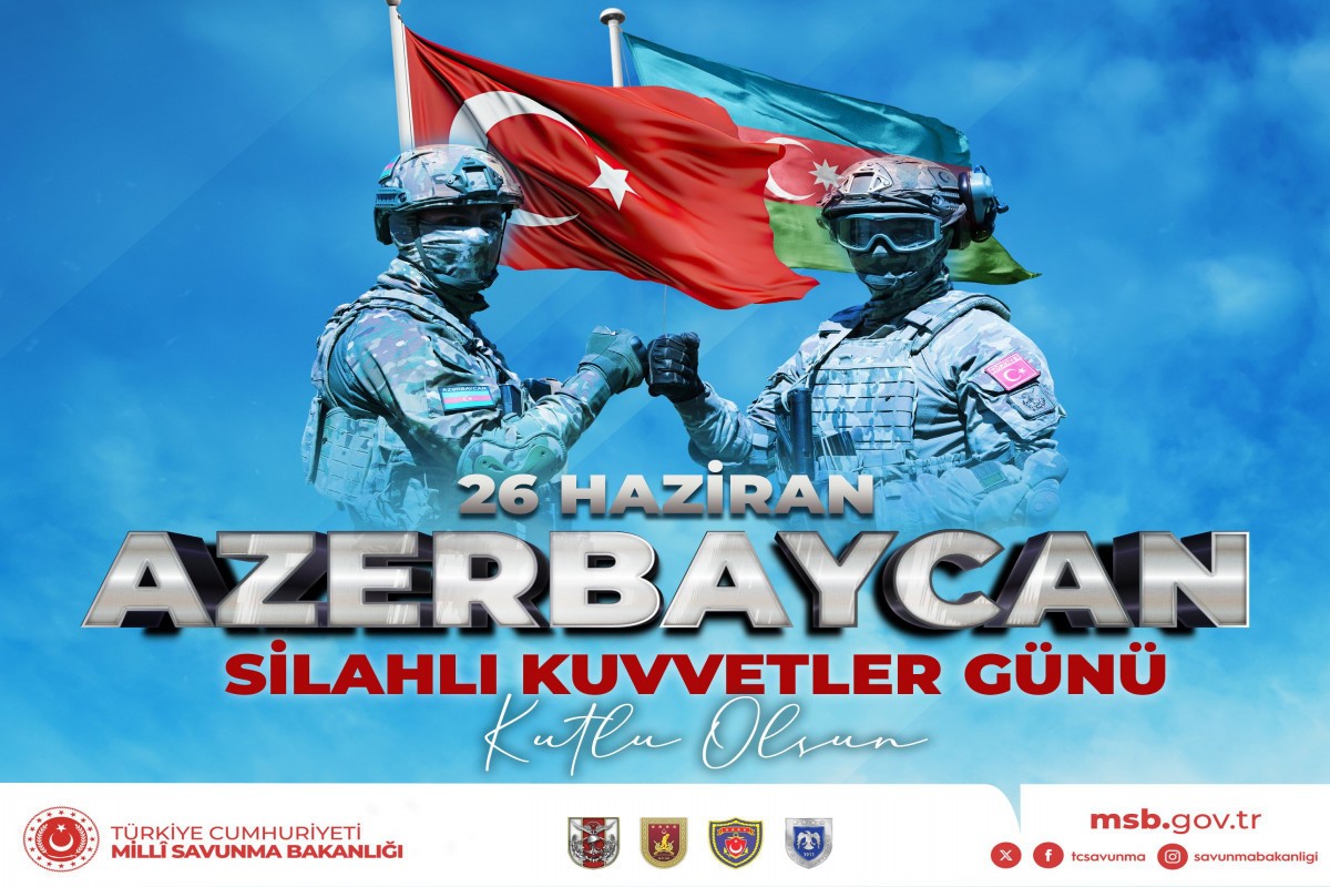 Turkish Defense Ministry made post on Azerbaijan's Armed Forces Day