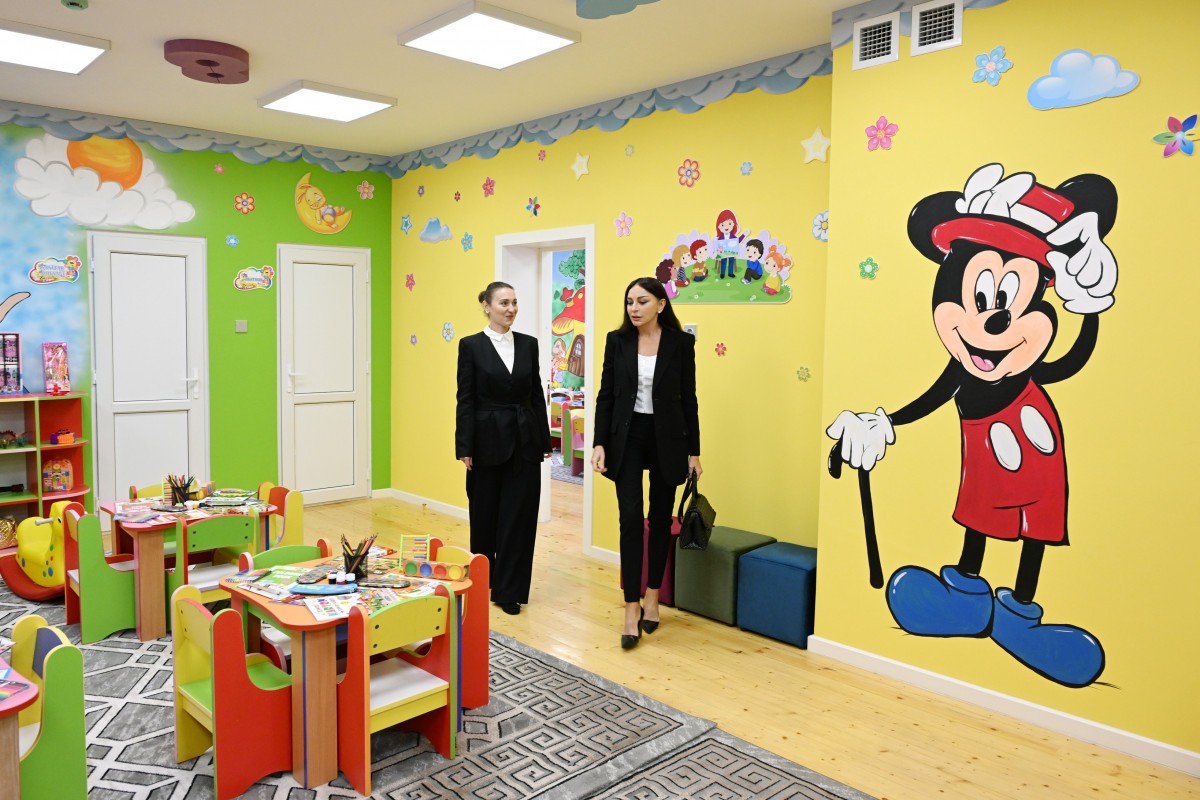 Kindergarten-nursery named after Alim Mammadov inaugurated in Khatai district of Baku after renovation