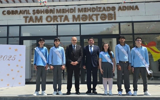 Cəbrayılda da “Son zəng” çalındı