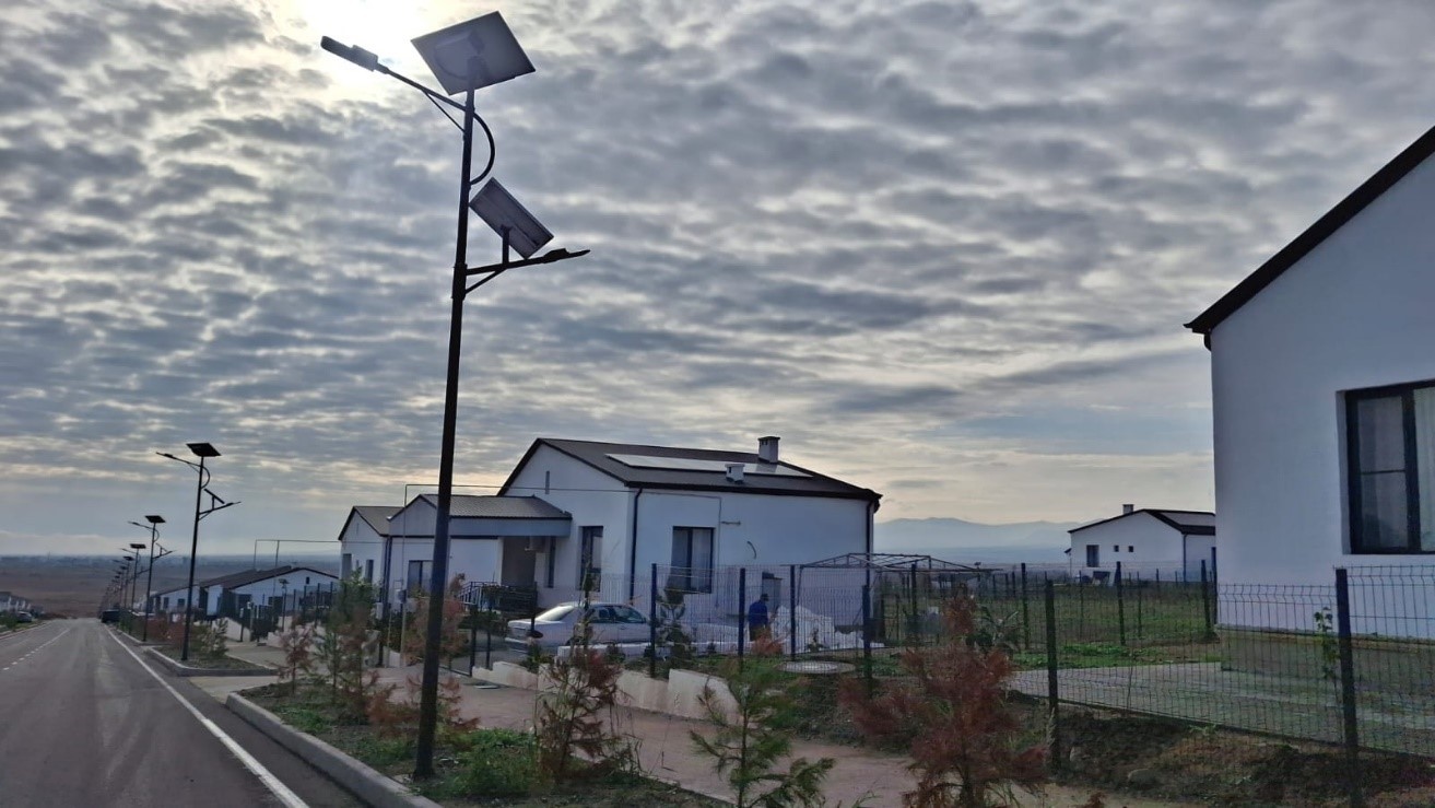 Azerbaijan uses LED technologies in lighting its liberated areas