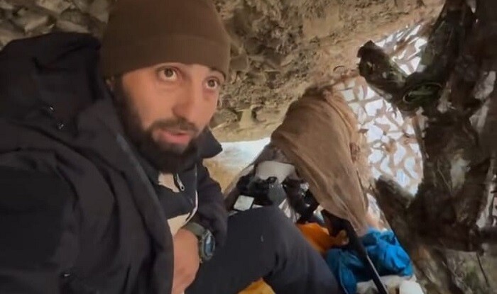 Rare bearded vulture filmed in Zangezur National Park - Video