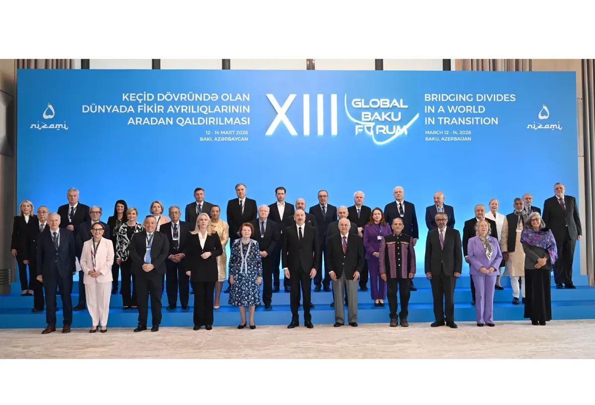 Azerbaijan’s president participates in opening of XIII Global Baku Forum
