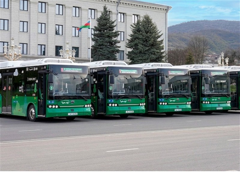 В Ханкенди запускаются автобусные маршруты