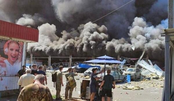 Russian strike on Kramatorsk damages homes, injures eight