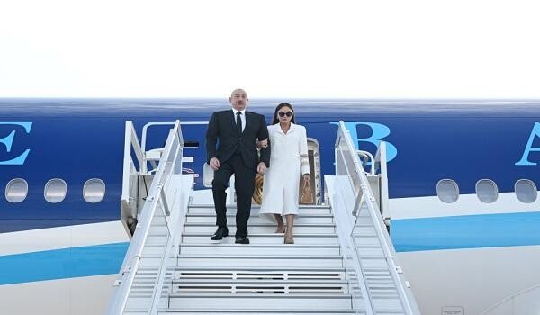 Ilham Aliyev visits Georgia