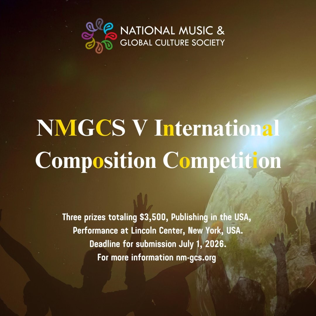 NMGCS to hold 5th International Composition Competition