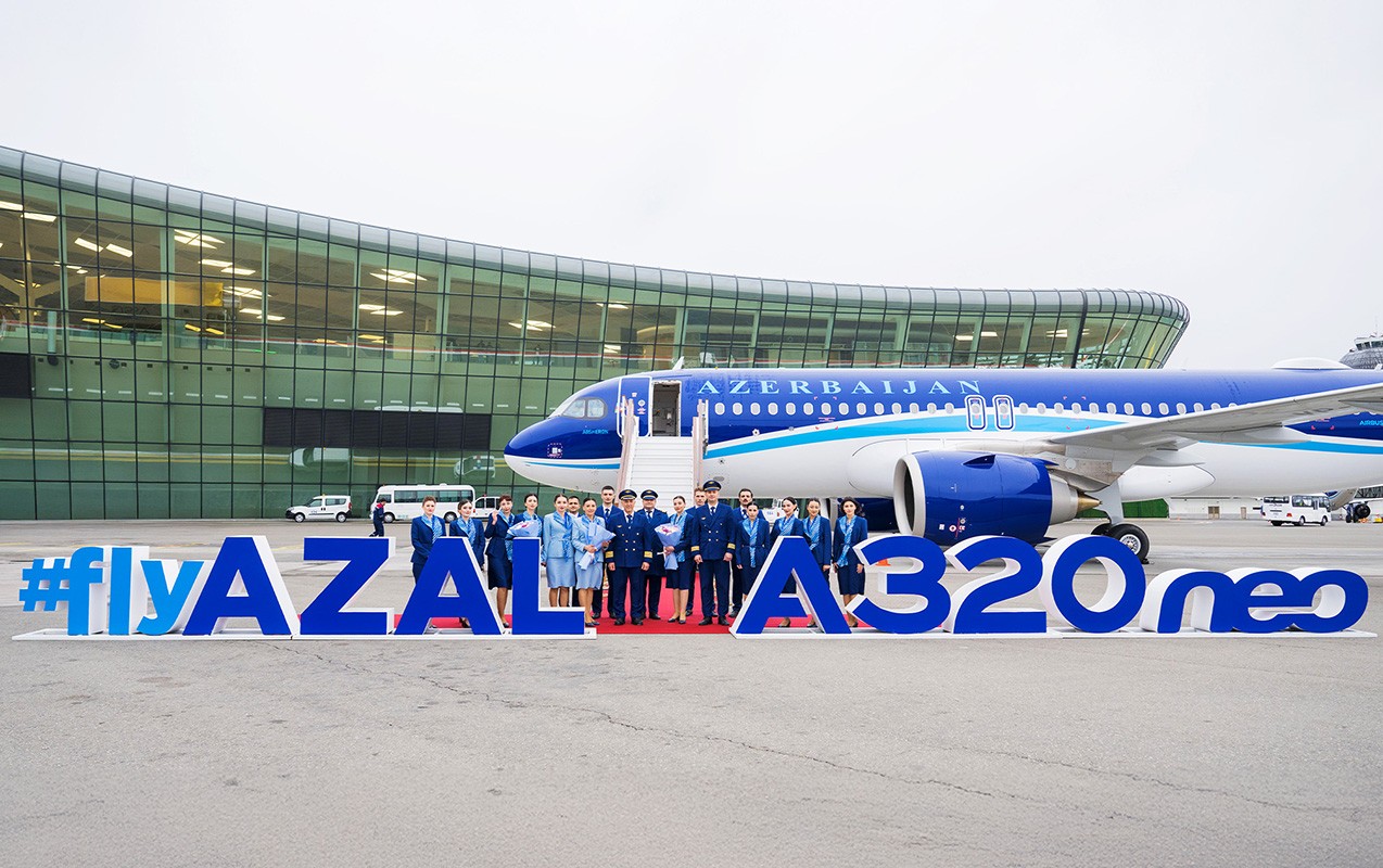 AZAL-ın donanmasına daha bir “Airbus A320neo” əlavə olundu -