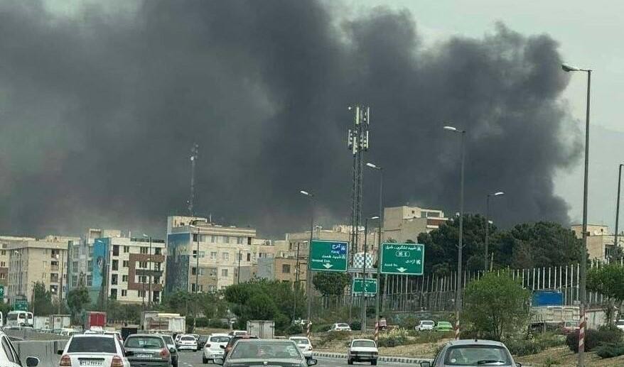 Iranian cities face heavy bombardment - Photo