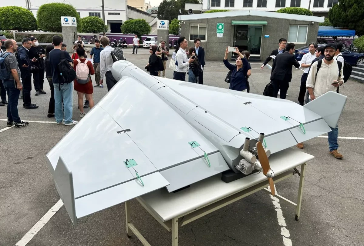Taiwan firm unveils Shahed-style attack drone for long-range strike missions