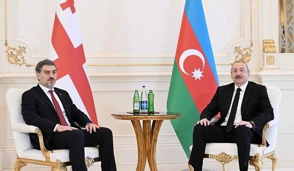 Ильхам Алиев поздравил президента Грузии