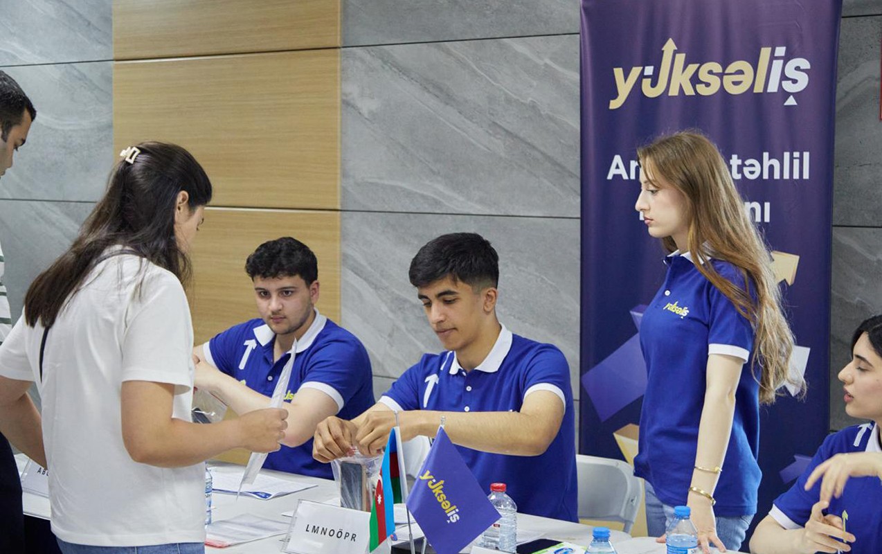 VI “Yüksəliş” müsabiqəsinin Analitik təhlil imtahanı başladı -