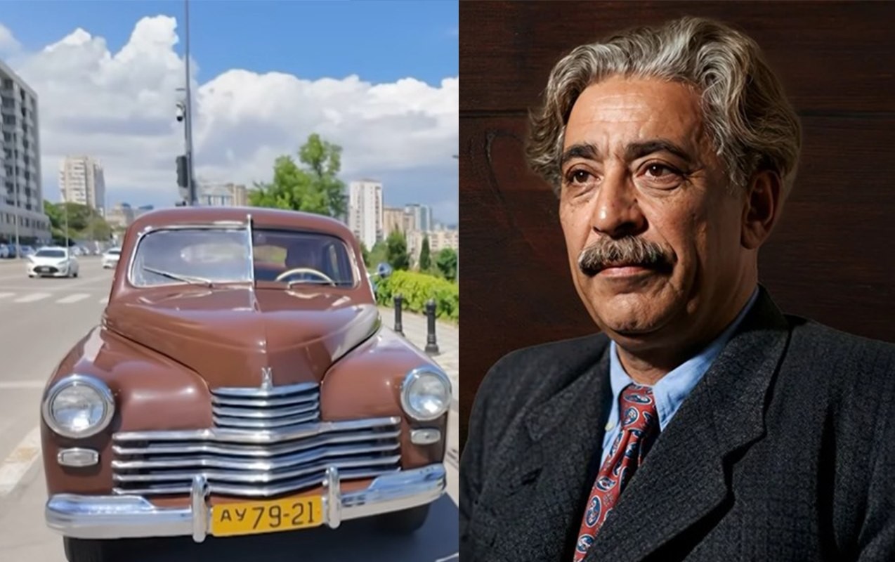 Səməd Vurğunun maşını Bakıya gətirildi -