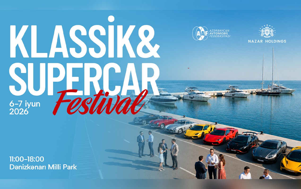 Bulvarda klassik və sürət avtomobillərinin festivalı keçiriləcək