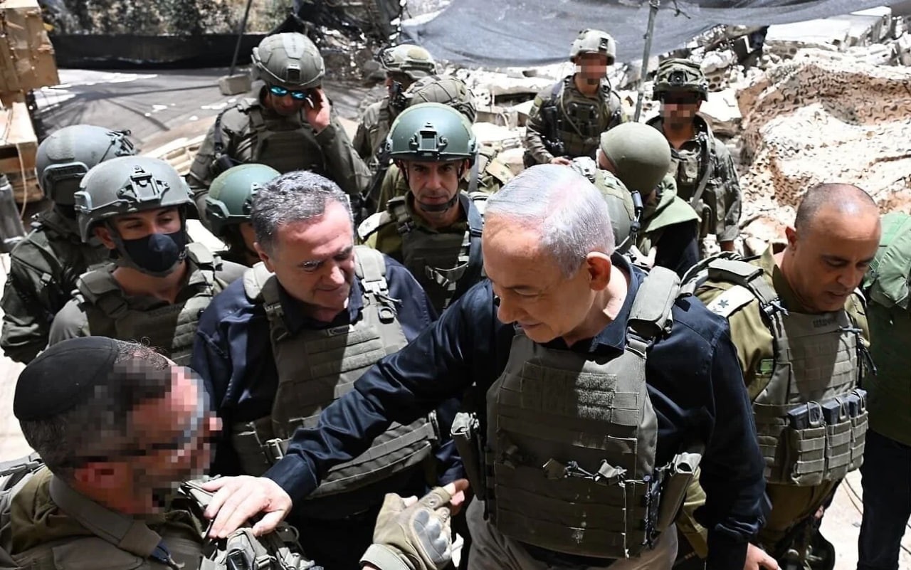 Netanyahu Katsla Livanın cənubuna GETDİ – Ordan İrana mesaj göndərdi