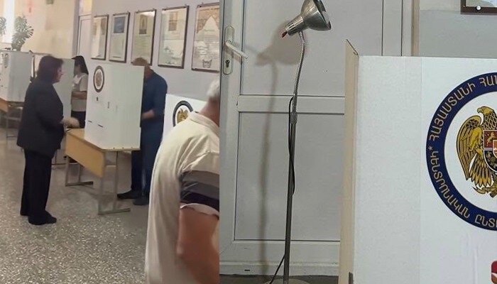 Ermənistandakı seçkilərlə bağlı ilk pozuntu - FOTO