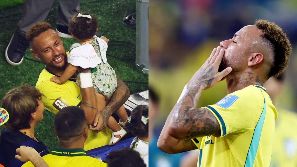 Neymar DÇ-2026-dakı debüt matçından sonra ailəsi ilə bir araya gəldi –