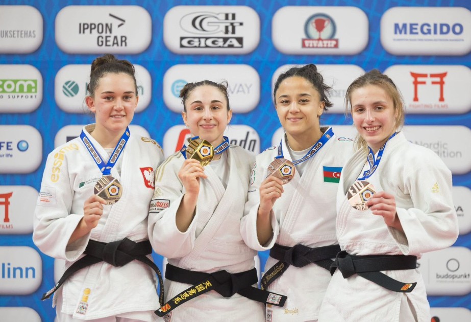 Azərbaycanın qadın cüdoçuları Avropa Açıq Turnirini 3 medalla bitirib