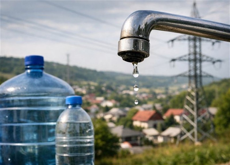 В одном из поселков Баку на два дня отключат воду