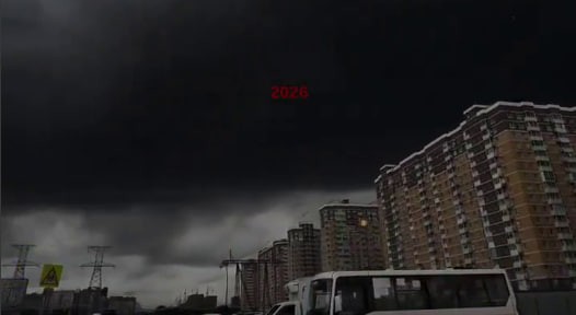 Dron hücumlarından sonra Moskva səması –