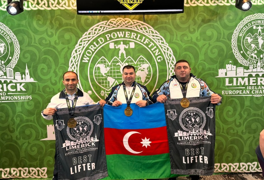 Azerbaijani powerlifters set two new European Championship records