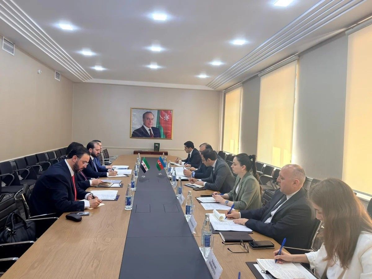 Bakıda ilk Azərbaycan-Suriya konsulluq görüşü keçirildi -