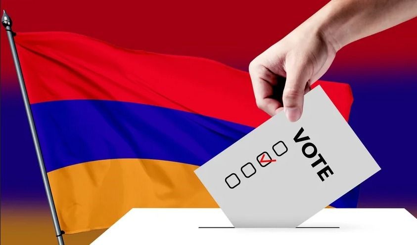 Ermənistanda seçkilər: Bu məntəqədə səsvermə prosesi tamamilə dayanıb - VİDEO