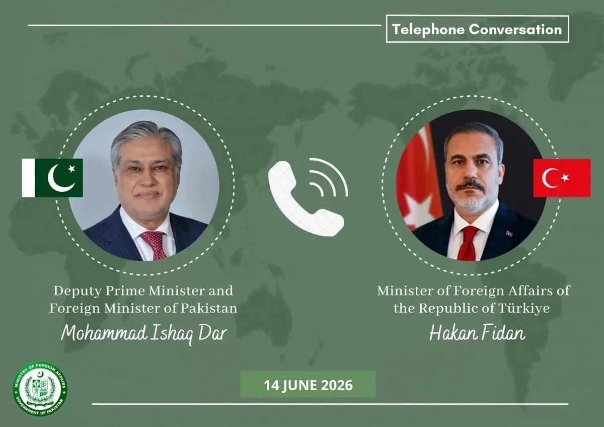 İshaq Dar və Hakan Fidan planlaşdırılan ABŞ-İran razılaşmasını müzakirə etdilər