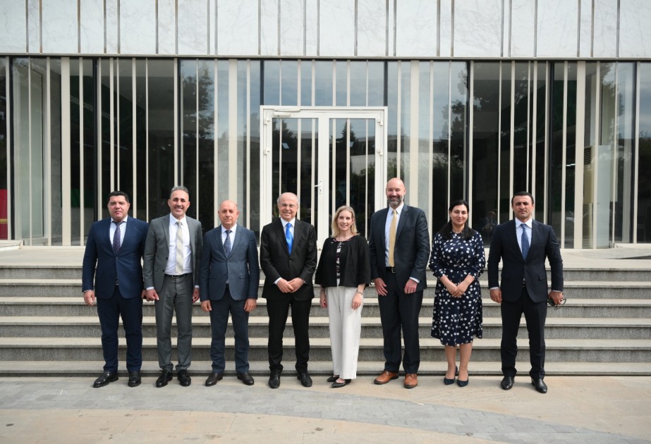 U.S. Embassy delegation tours Azerbaijan Sports Academy