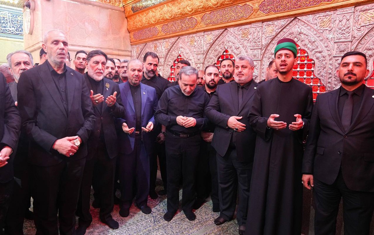 Abbas Əraqçi Kərbəlada -