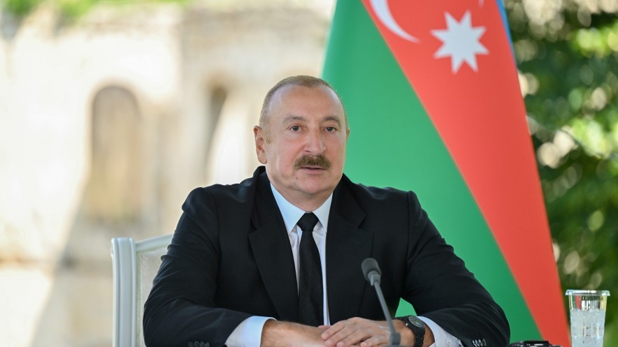 İlham Əliyevdən Belçika Kralına