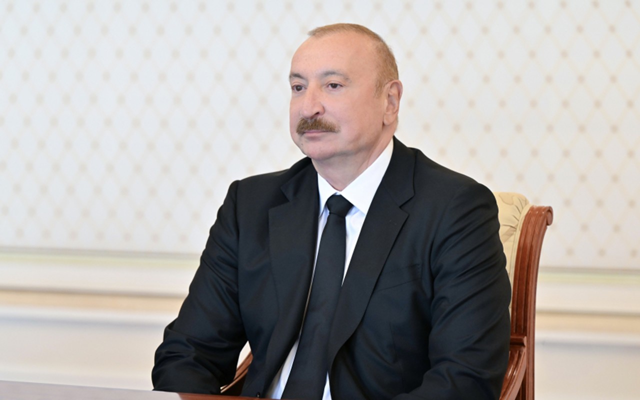 Prezident beynəlxalq qurum rəhbərləri ilə çirkli pulların yuyulmasını müzakirə etdi - Fotolar