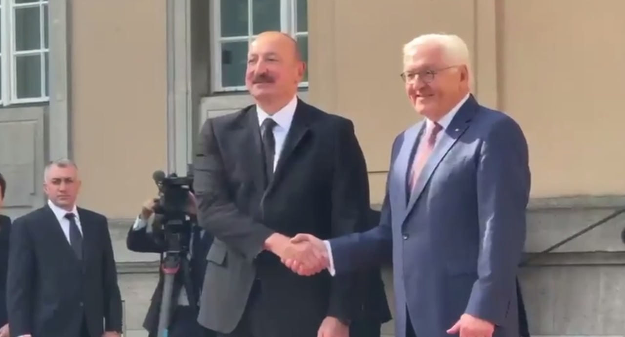 Almaniya Prezidenti İlham Əliyevi belə qarşıladı –