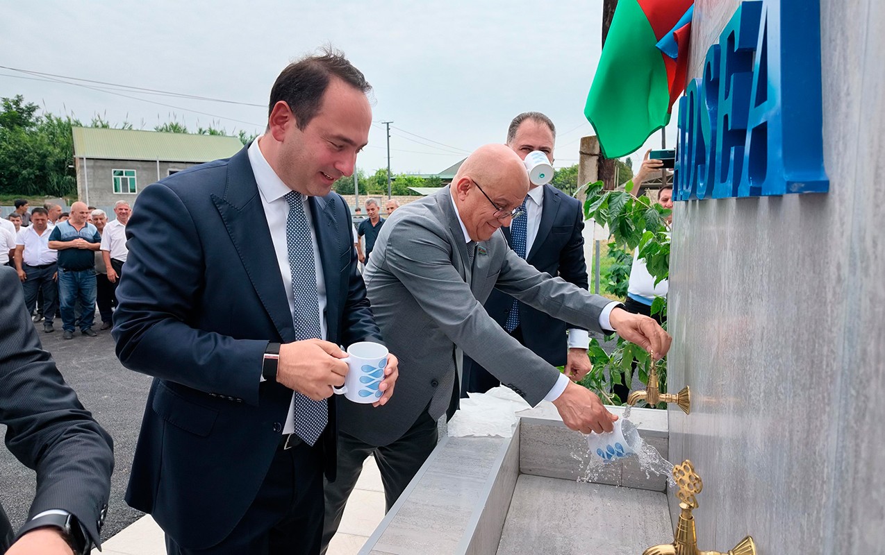 ADSEA daha bir kəndi içməli su ilə təmin edib -