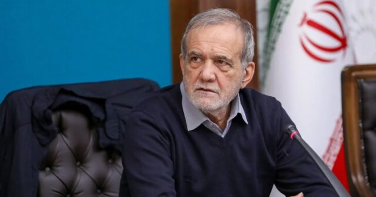 Pezeşkian dövlət televiziyasını tənqid etdi: "Bu, İsrailin narratividir" -