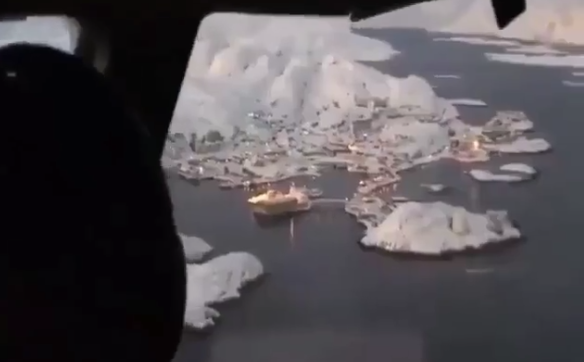 Nəhəng buzlaqlar arasında 14 hava limanı -
