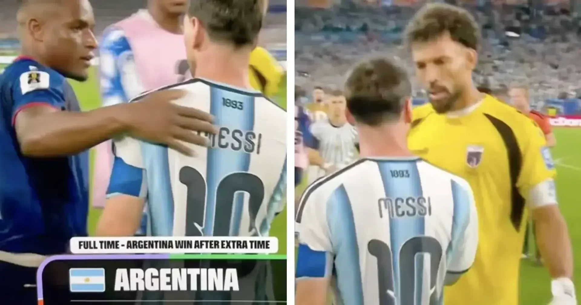 Messi: Onun bugünki oyununa heyran oldum!