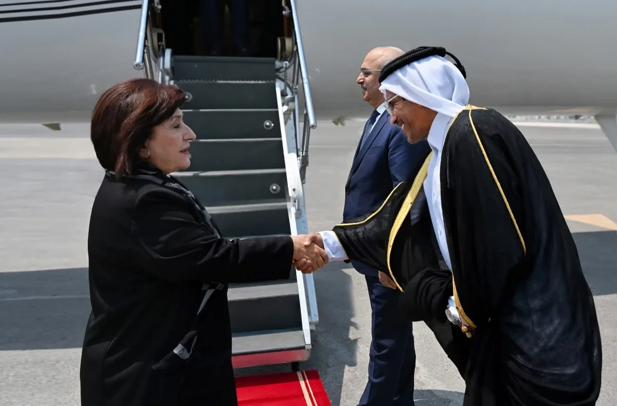 Azərbaycan nümayəndə heyəti Qətərin sabiq əmirinin vəfatı ilə bağlı Dohaya səfər edib