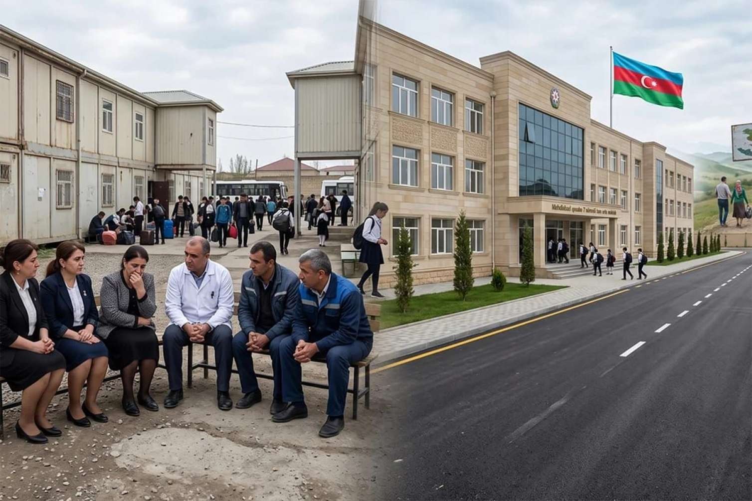Mehdiabadda köçkün məktəblərinin əməkdaşları niyə işsiz qaldı - SƏBƏB