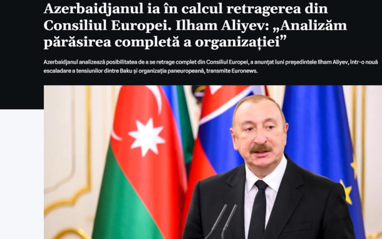 Dünya mediası İlham Əliyevin çıxışını işıqlandırmaqda davam edir -