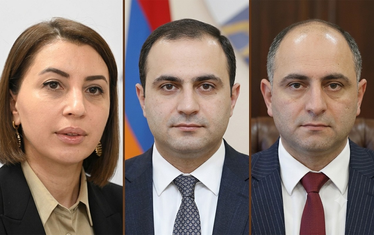 Paşinyan bu 3 nəfəri yenidən vəzifəyə təyin etdi