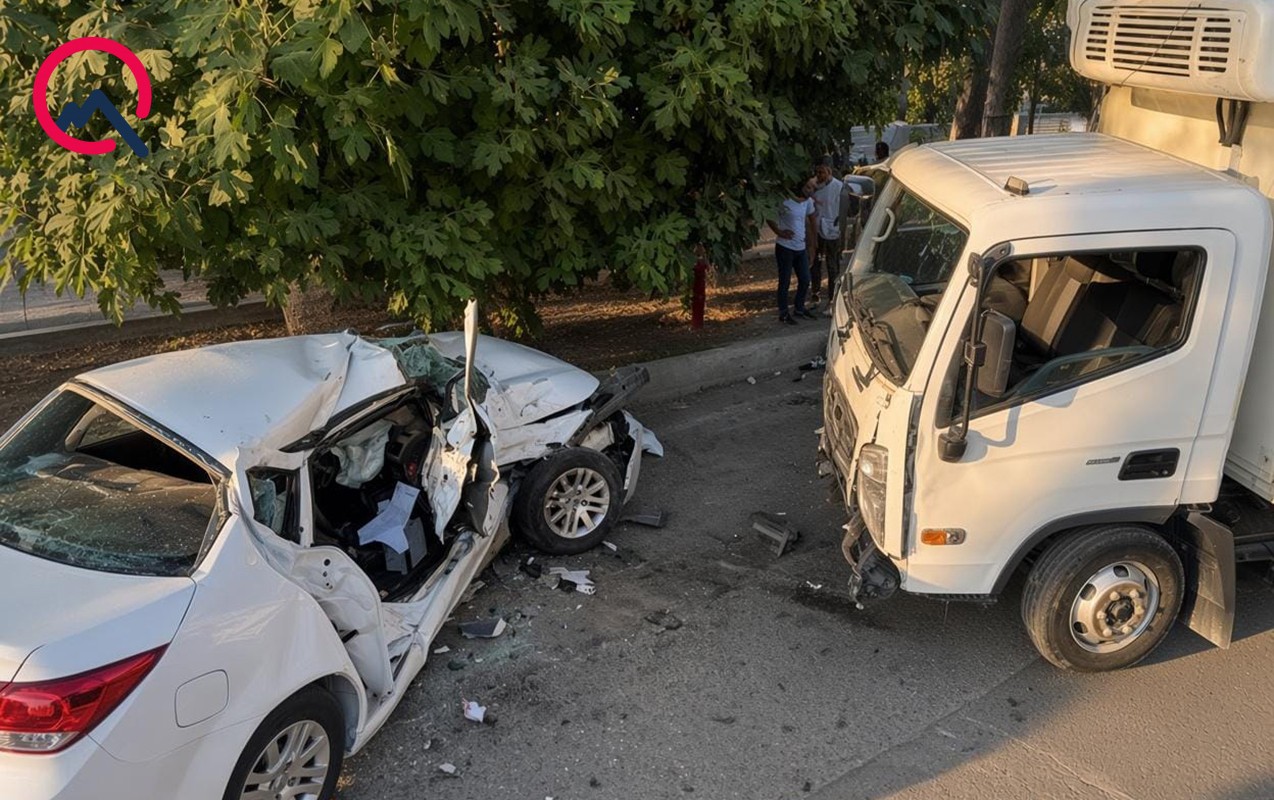 Şirvanda iki maşın toqquşdu -