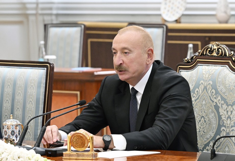 President Ilham Aliyev: Today, Uzbekistan is a state with great international authority