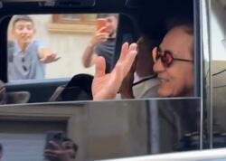 Ceki Çanla görüşmək üçün özlərini maşının önünə atdılar (Video)