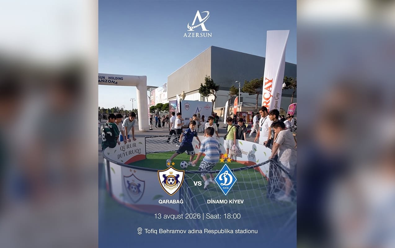 “Qarabağ”- “Dinamo Kiyev” oyunundan əvvəl fan zona təşkil olunacaq