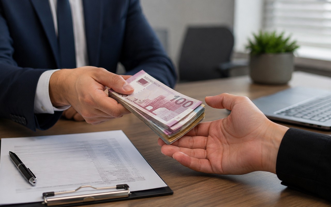 Məzuniyyətə çıxmadan pulunu almaq olar?