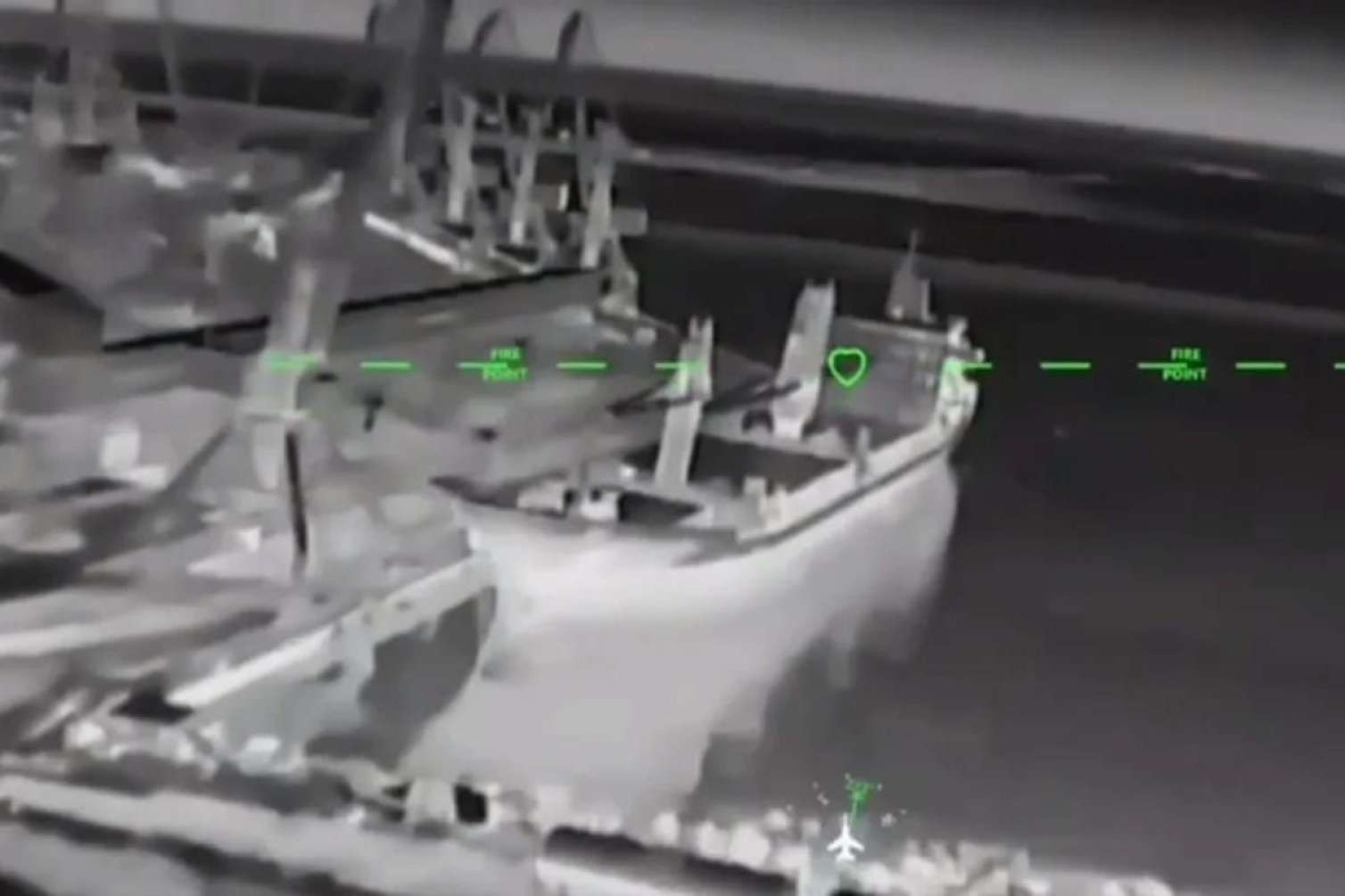 Azərbaycanlıların olduğu gəmi dronla vuruldu
