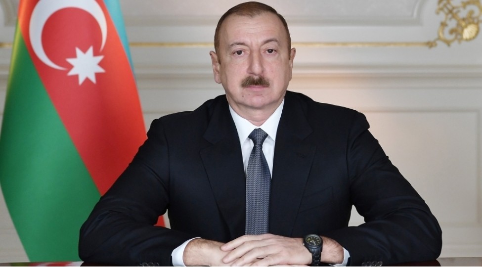 İlham Əliyev Qazaxıstan Prezidentinə